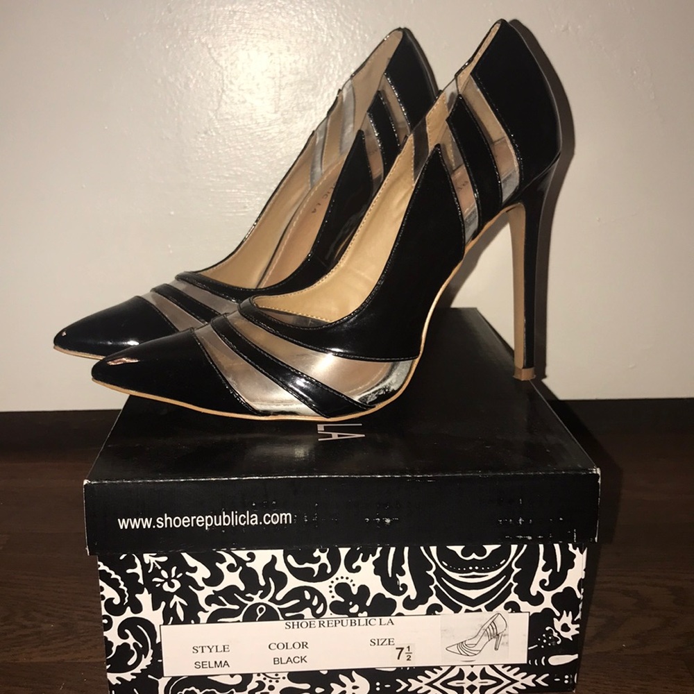 Black Selma heels